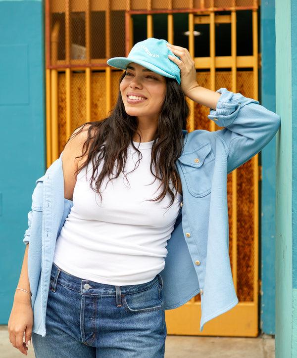 Outerknown Waterwoman Cord 5 Aqua