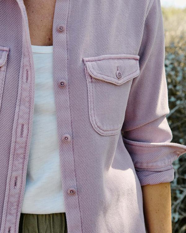 Outerknown Women's Chroma Blanket Shirt Nirvana