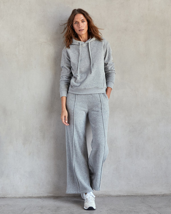 Outerknown Women's Hightide Hoodie Heather Grey