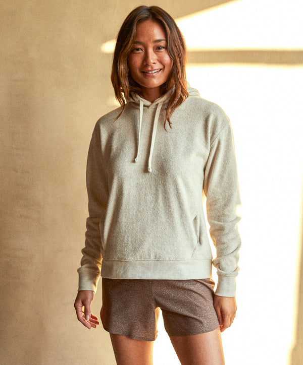 Outerknown Women's Hightide Hoodie Oatmeal Heather