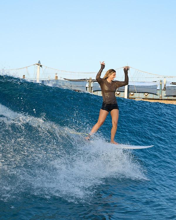 Outerknown Women's Sun Shirt Tawny Wood