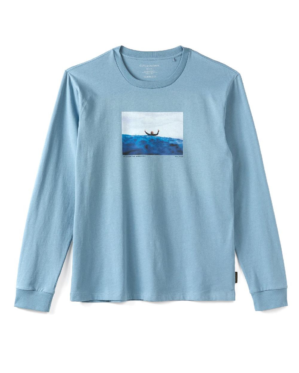 outerknown Todd Glaser x Outerknown Kelly L/S Tee Hazy Sea