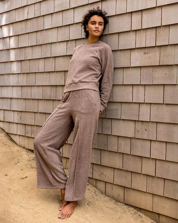 Outerknown Women's Hightide Sweatshirt Heather Coconut