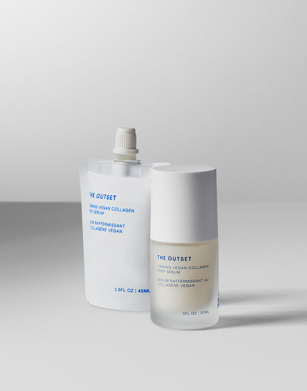 outset Firming Vegan Collagen Prep Serum Refill Duo