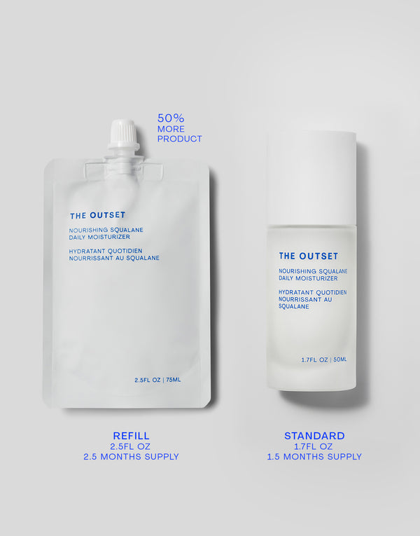 Outset Nourishing Squalane Daily Moisturizer Refill
