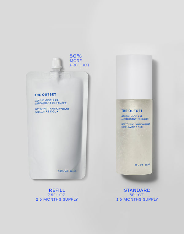 Outset Gentle Micellar Antioxidant Cleanser Refill