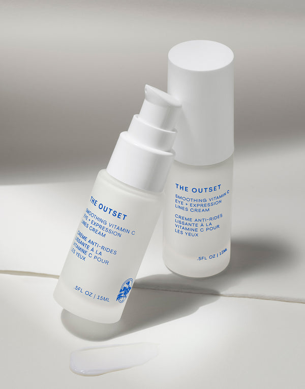 outset Smoothing Vitamin C Eye + Expression Lines Cream