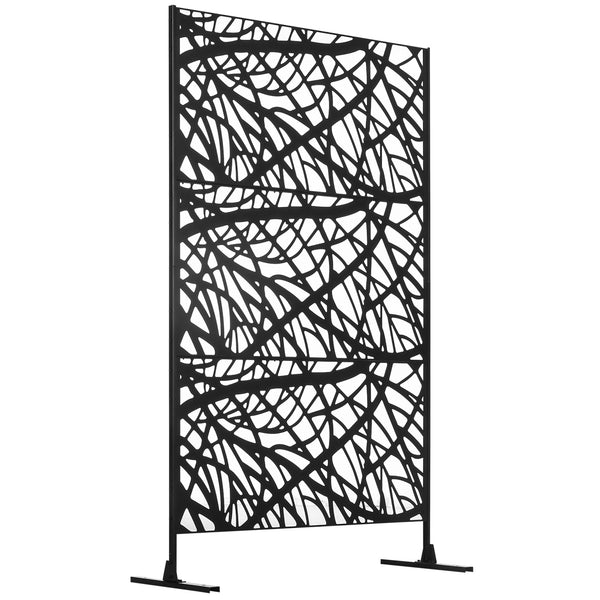 outsunny 6.5FT Privacy Screen with Twisted Branch Design for Decorative Shade & Climbing Plants