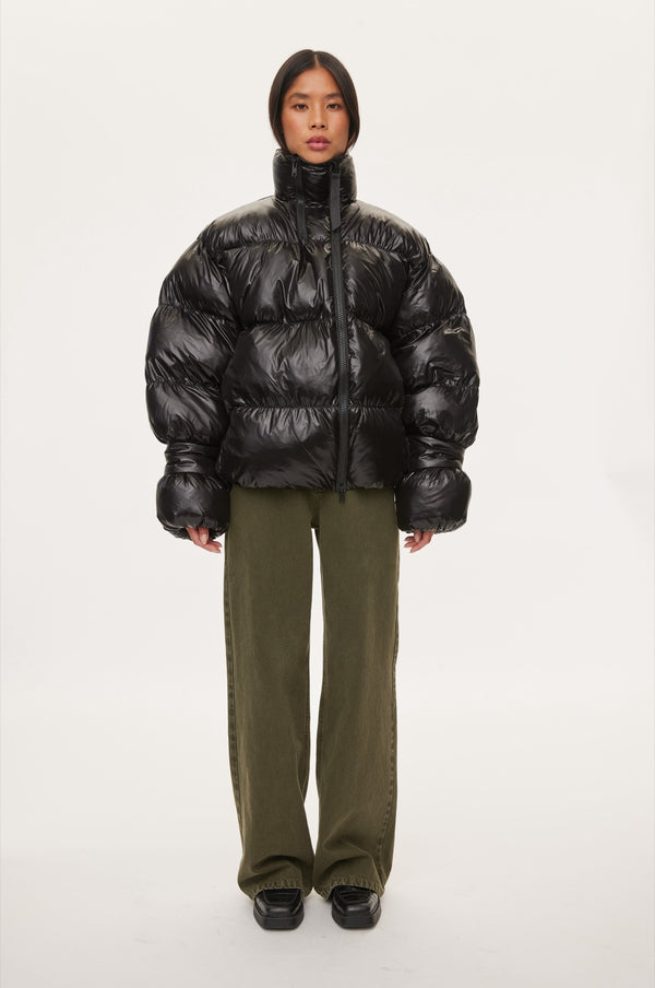 oval square Active Zip Jacket