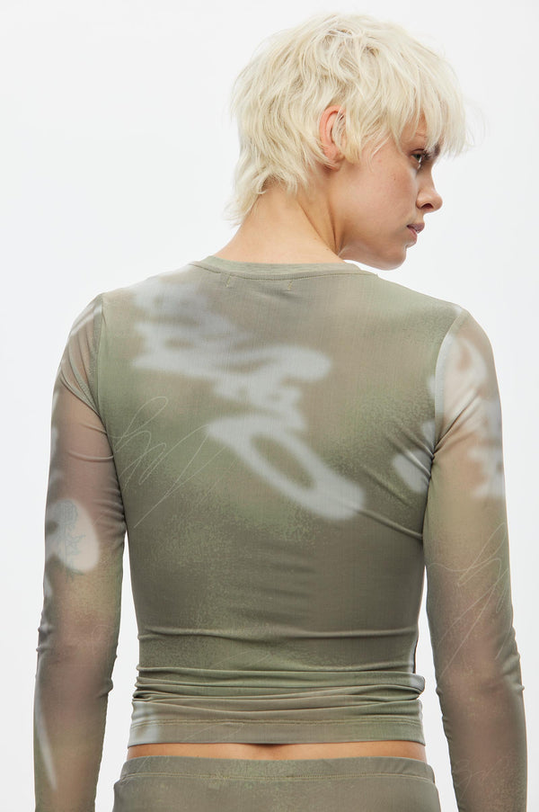 Oval Square Alicia Blouse