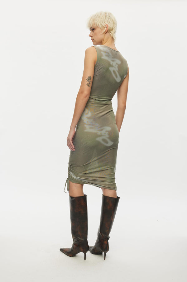 Oval Square Alicia Dress