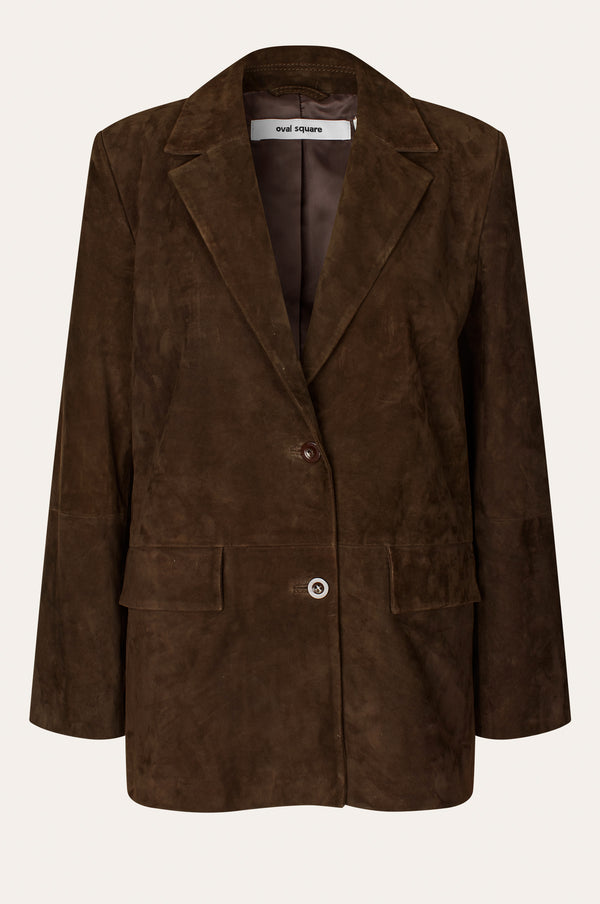 Oval Square Bella Suede Blazer
