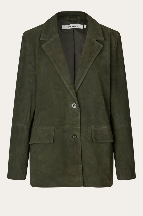 Oval Square Bella Suede Blazer