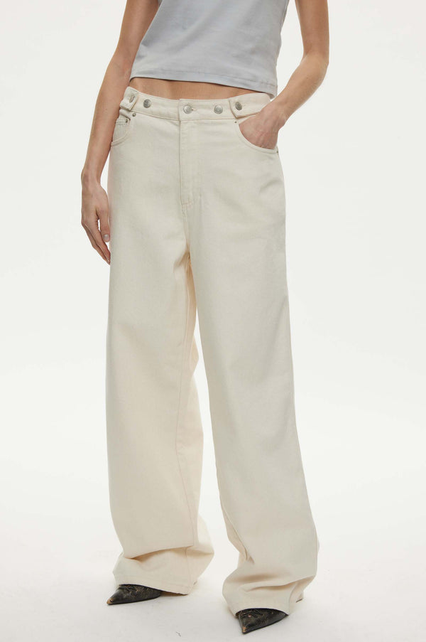 Oval Square Bianca Jeans 0111