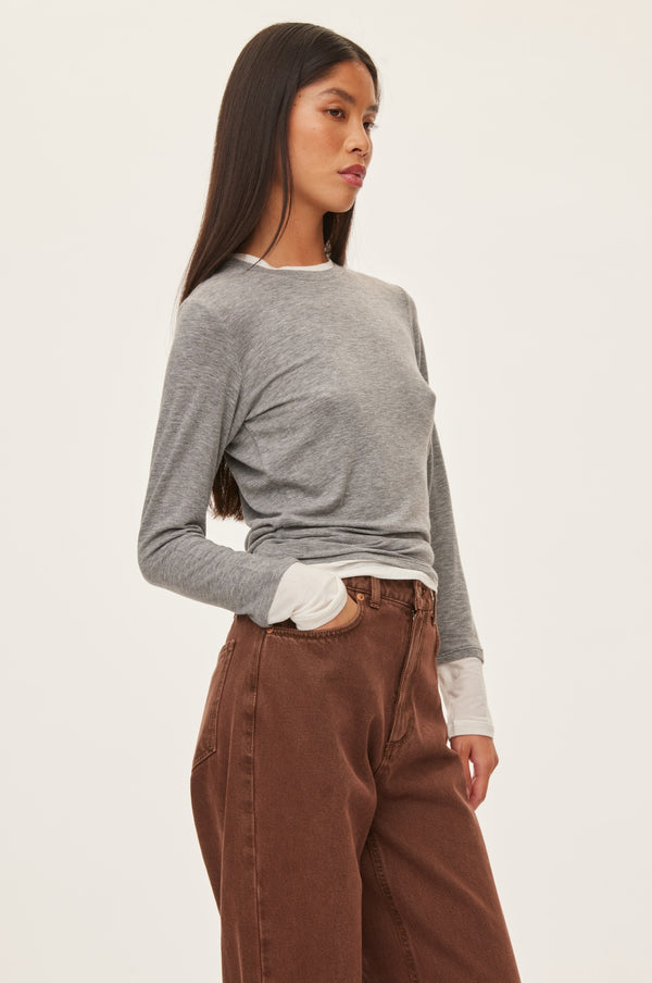 Oval Square Bibi Blouse