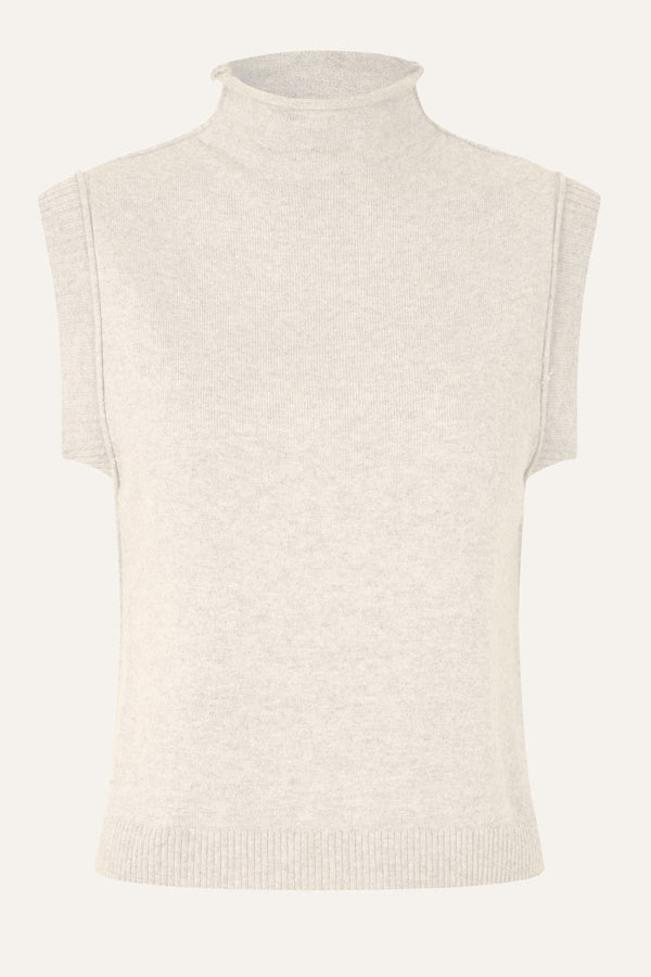 Oval Square Carla High Neck Top