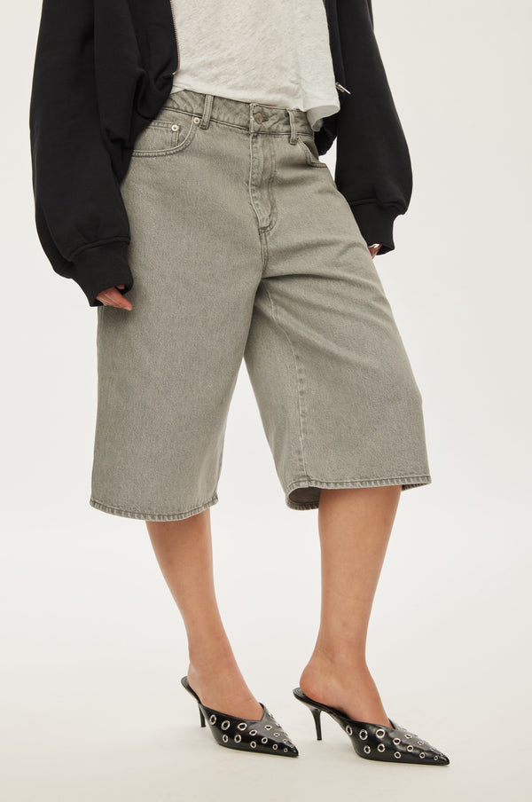 Oval Square City Denim Shorts 0113