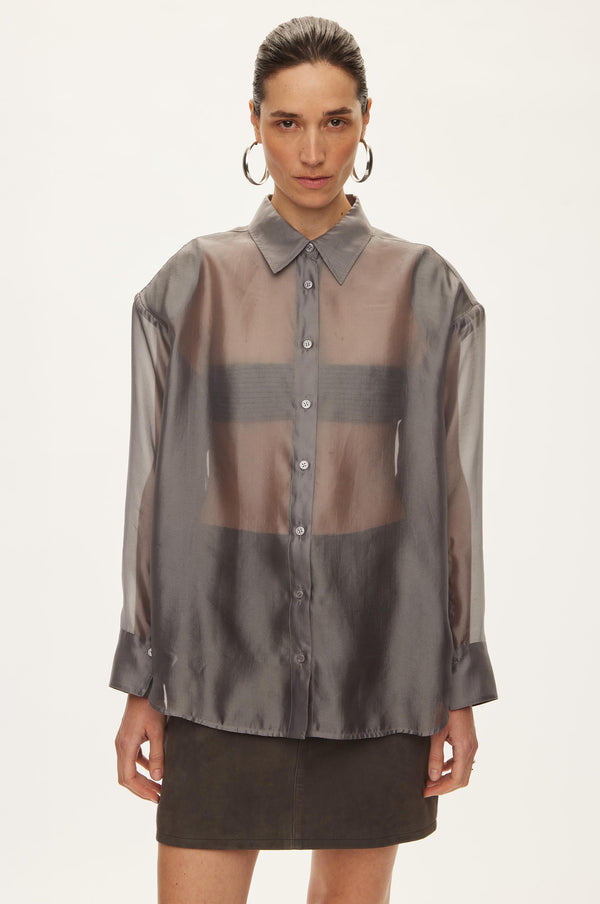 Oval Square Cosmo Sheer Shirt