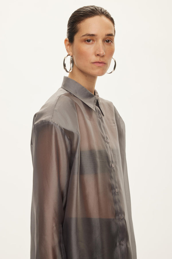 Oval Square Cosmo Sheer Shirt