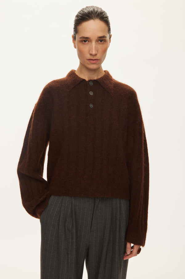 Oval Square Dream Knit Polo