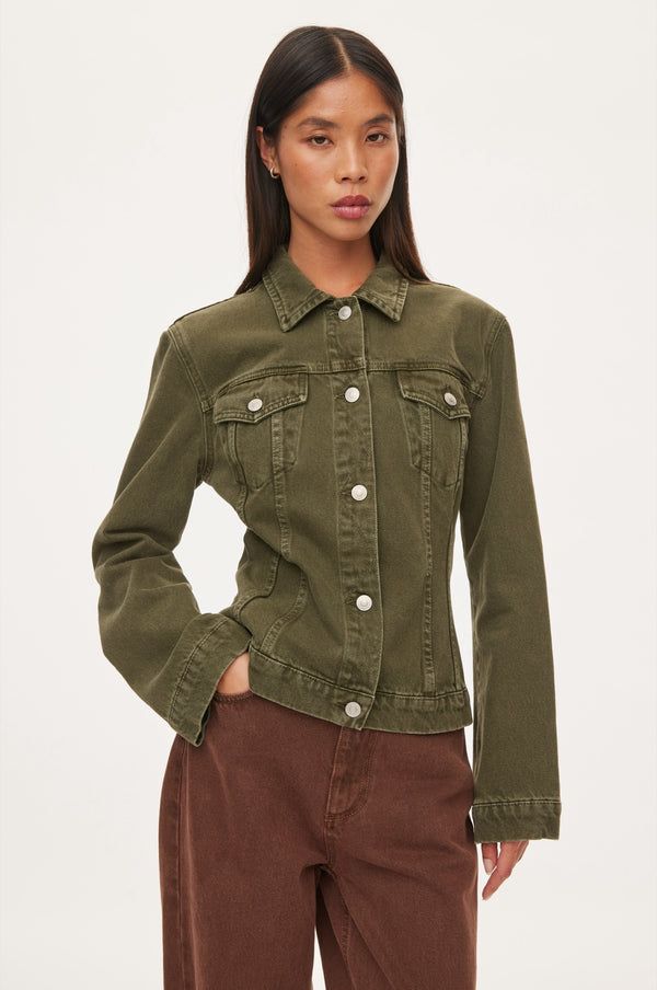 Oval Square Edie Denim Jacket