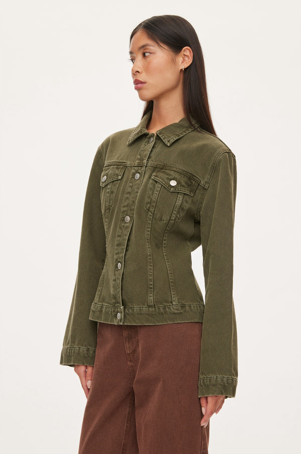 Oval Square Edie Denim Jacket