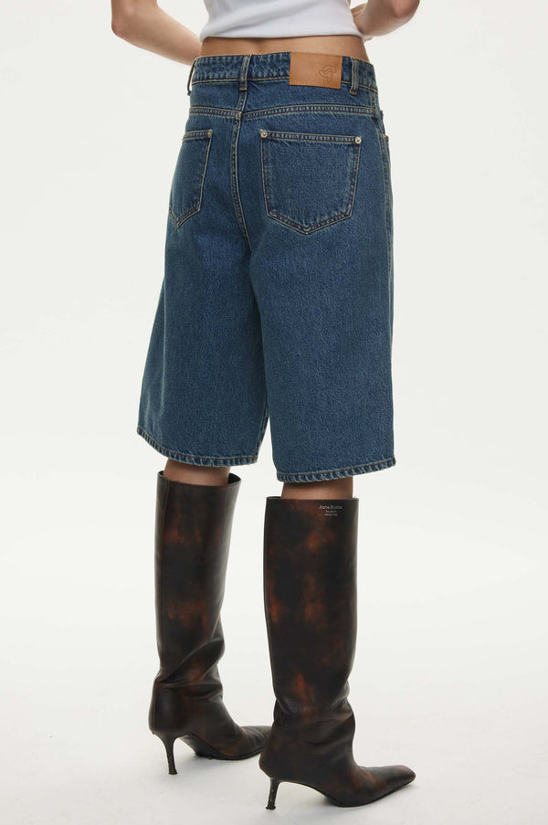 Oval Square Edie Denim Shorts