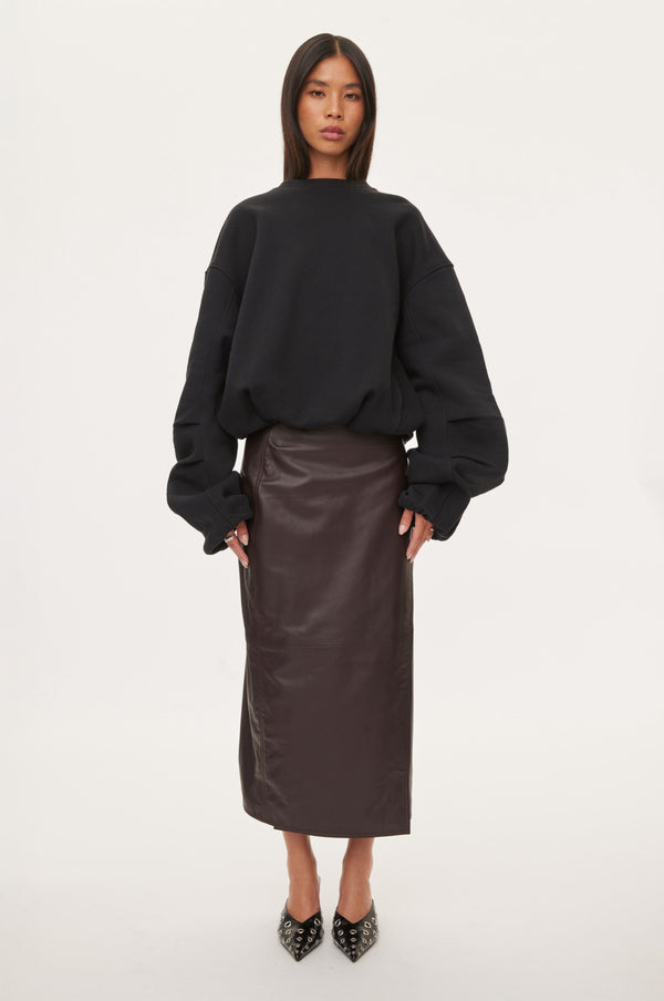 oval square First Crewneck Sweat