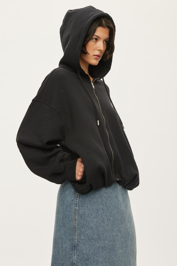 Oval Square First Zip Hoodie