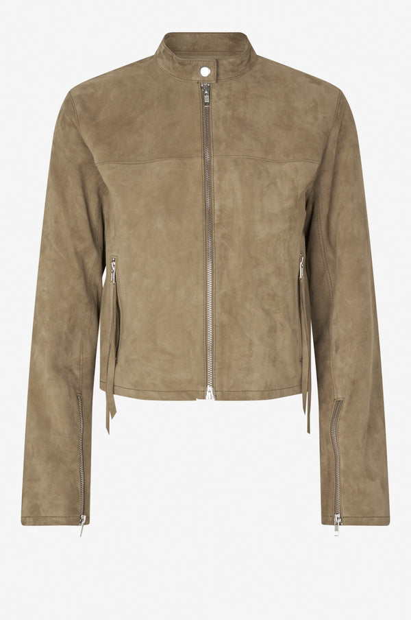Oval Square Future Suede Jacket