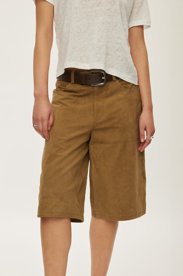Oval Square Future Suede Shorts