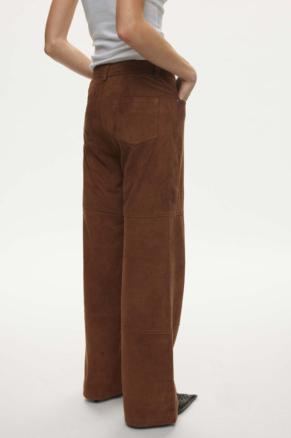 Oval Square Future Suede Trousers