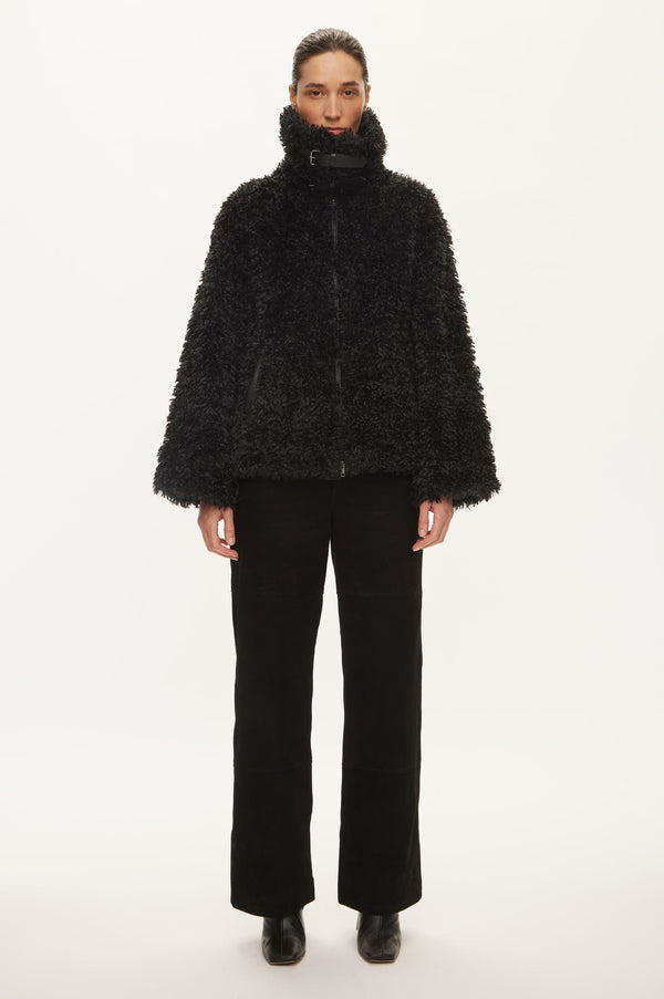 oval square Fuzzy Faux Fur