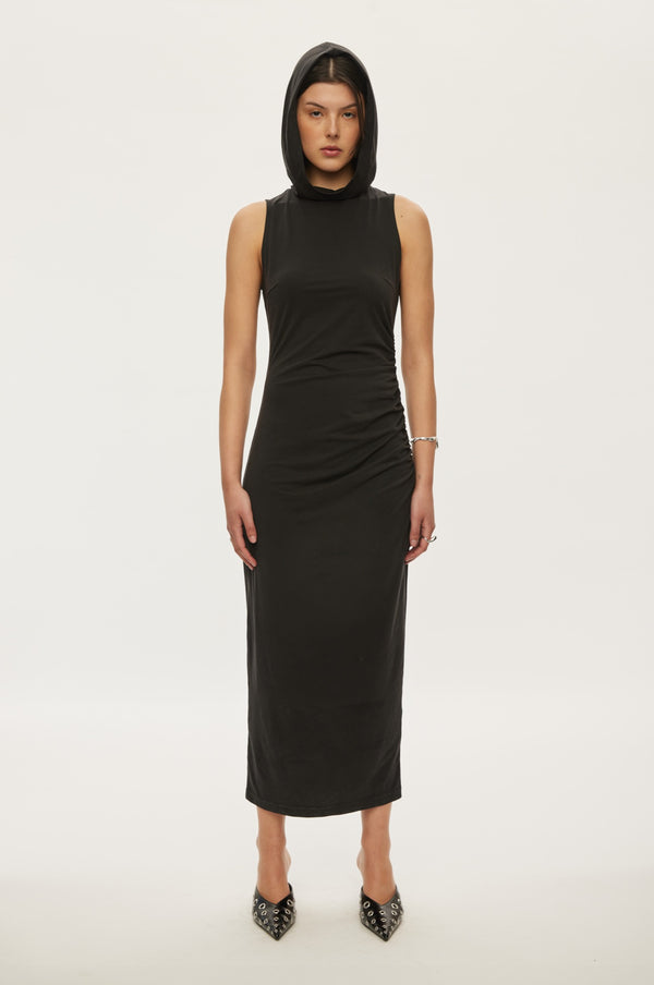 oval square Hope hood Dress