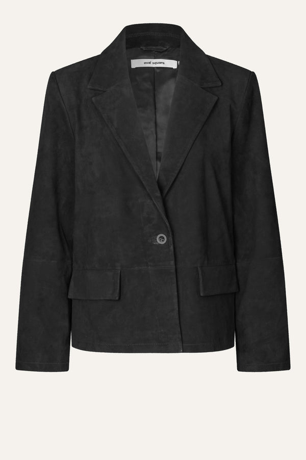 Oval Square Kylie Suede Blazer