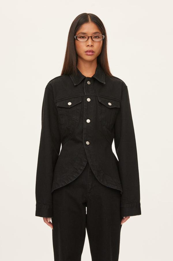 Oval Square Layla Denim Jacket