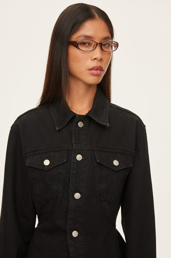 Oval Square Layla Denim Jacket