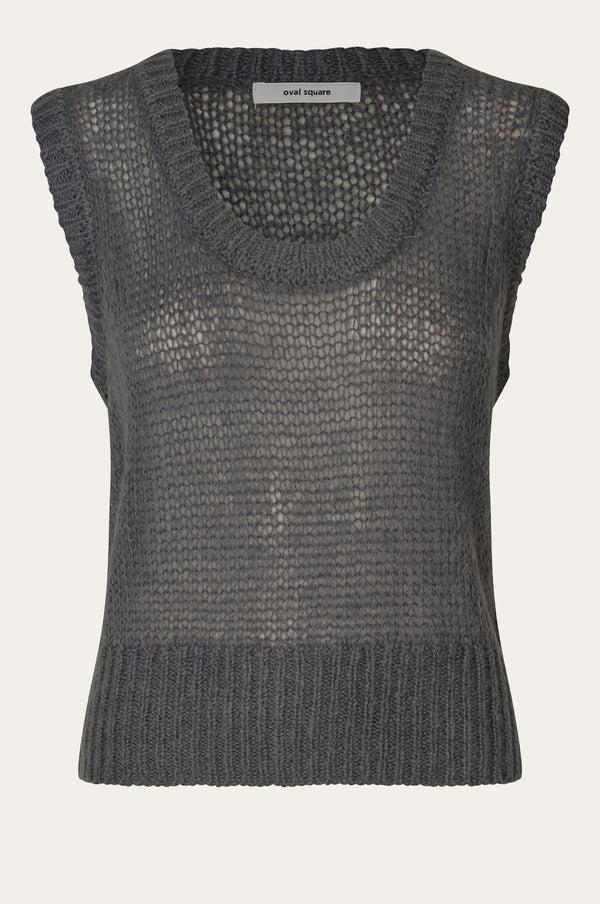 Oval Square Light Knit Vest
