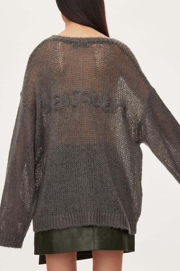 Oval Square Light Oversized Knit
