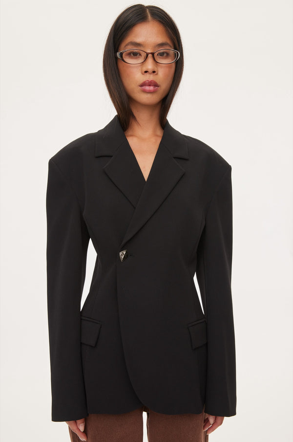 Oval Square Lily Blazer