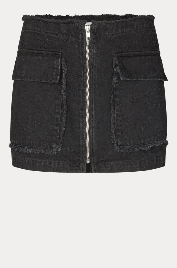 Oval Square Limit Denim Skirt 0109