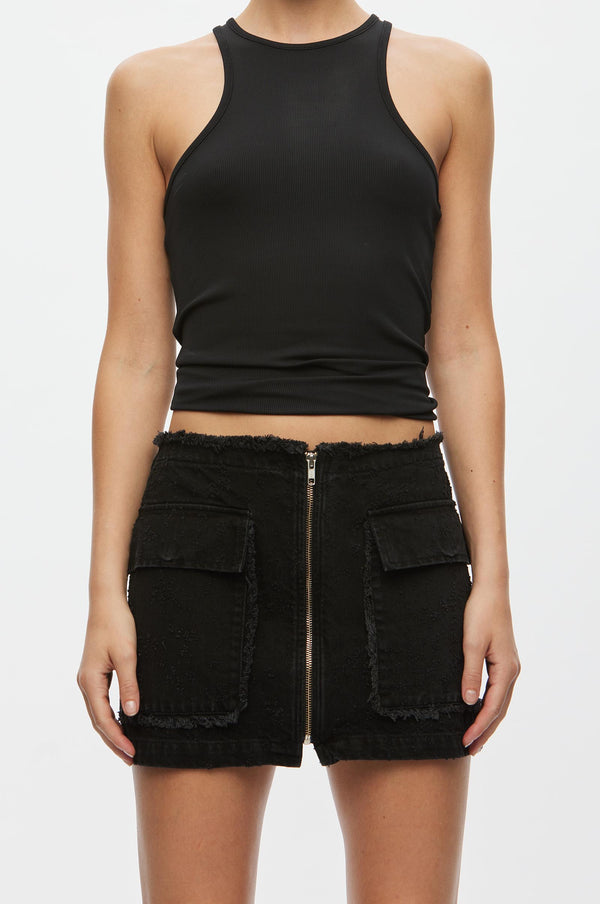 Oval Square Limit Denim Skirt 0109