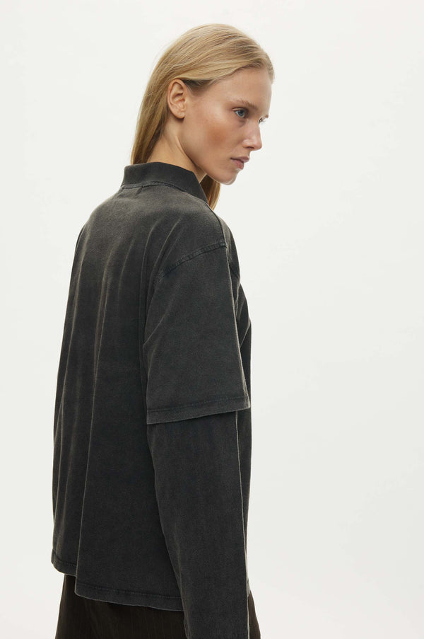 Oval Square Miller Layer Polo