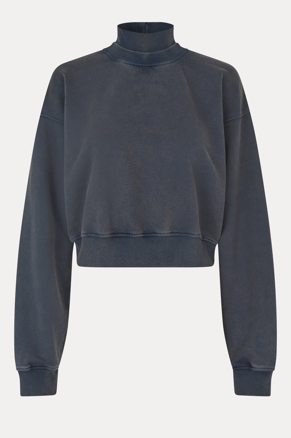 Oval Square Noel Rib Crewneck