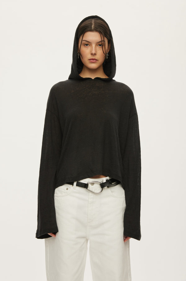 Oval Square Palma Hood Ls Tee