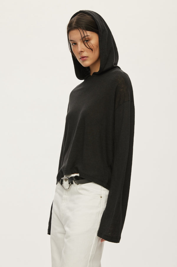 Oval Square Palma Hood Ls Tee