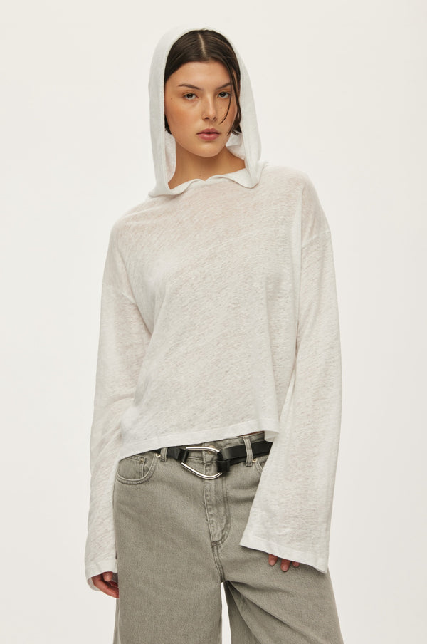 Oval Square Palma Hood Ls Tee