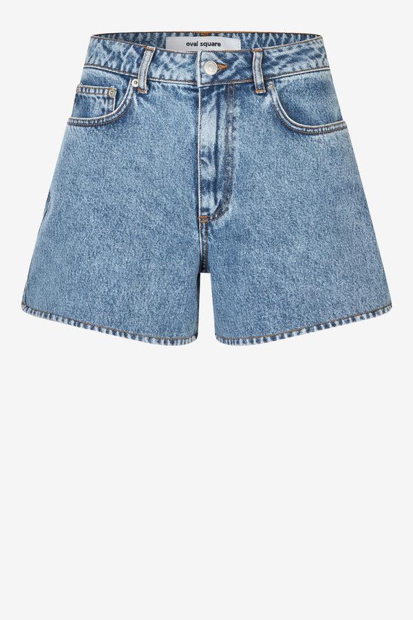 Oval Square Ready Denim Shorts