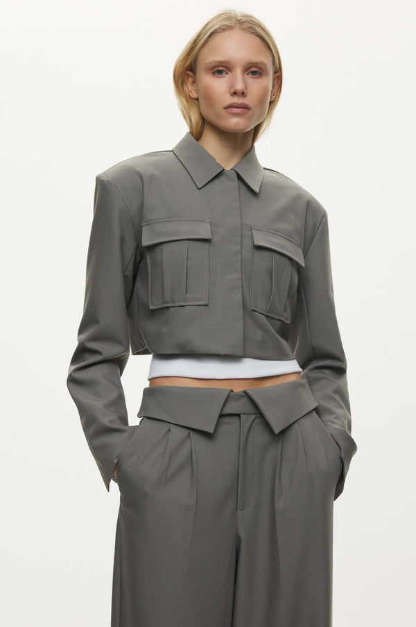 Oval Square Soffy Blazer