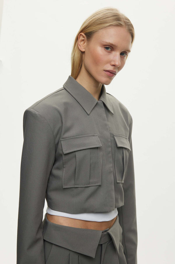 Oval Square Soffy Blazer